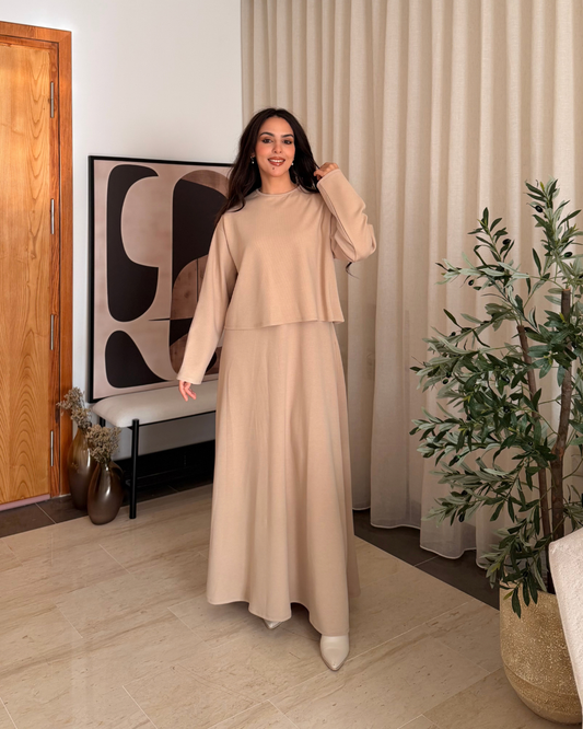 Robe Élina 2-en-1 🤎