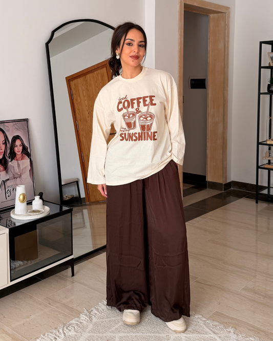 Pull Oversize Coffee Mood
