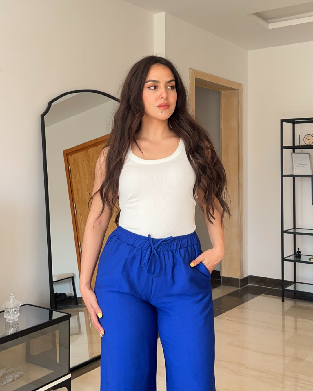 Pantalon large