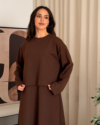 Robe Élina 2-en-1 🤎