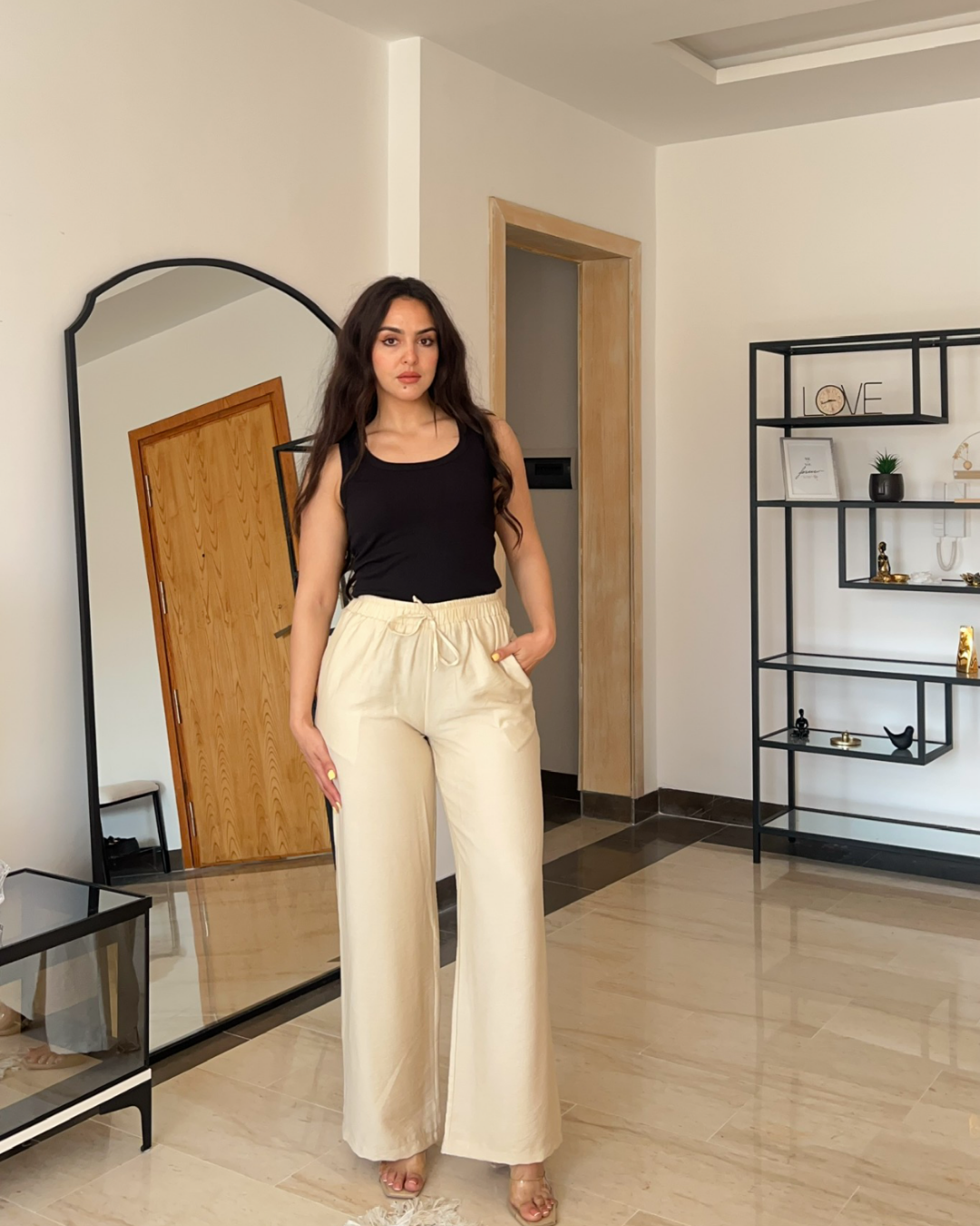 Pantalon large