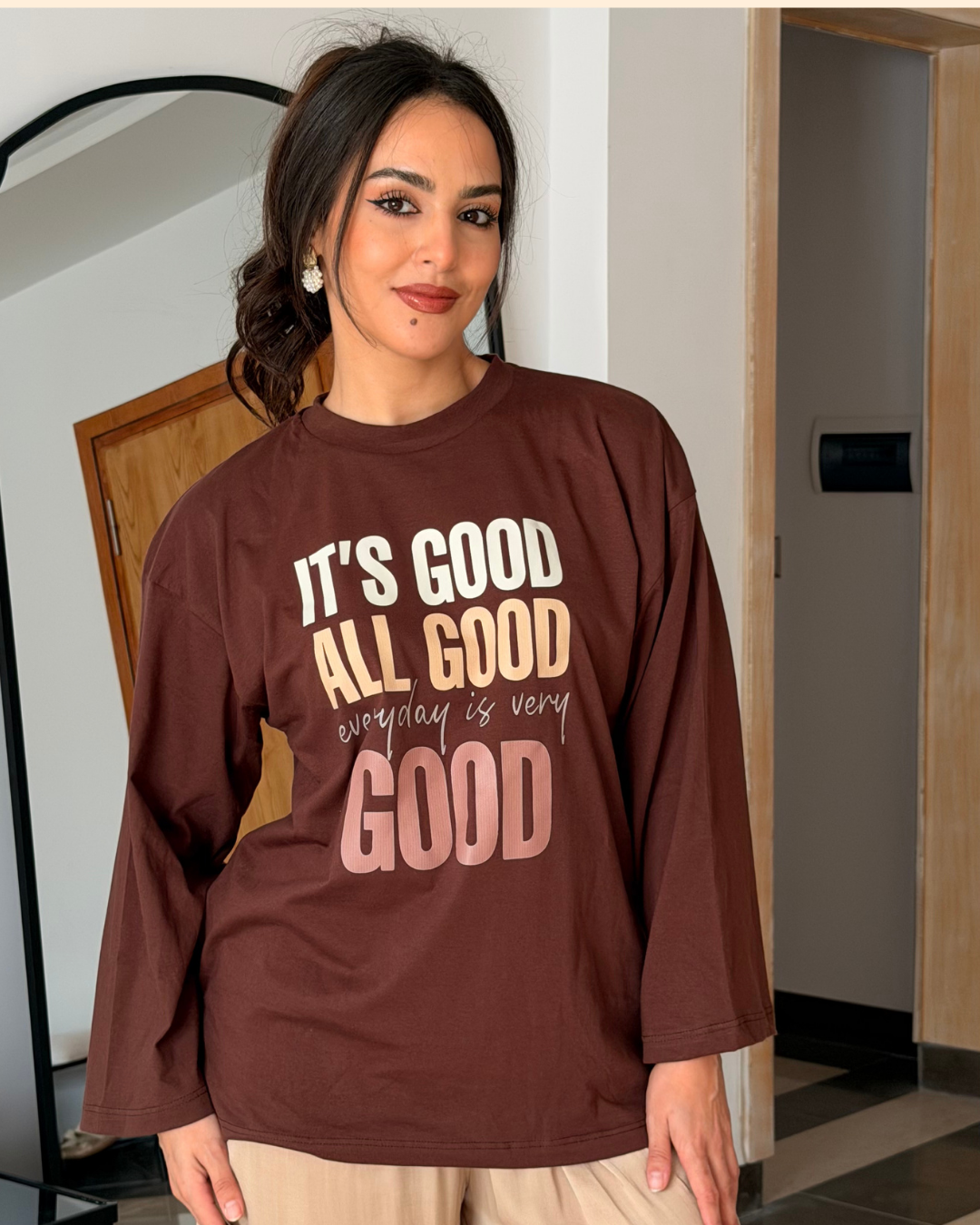 Pull Oversize Coffee Mood