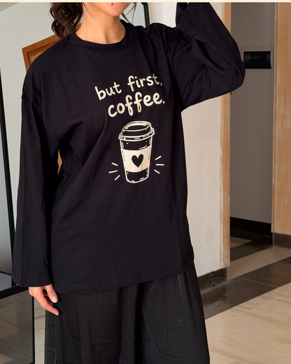 Pull Oversize Coffee Mood